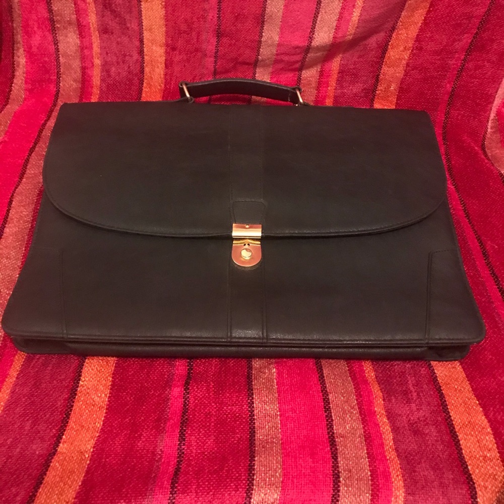 Black Messenger Briefcase